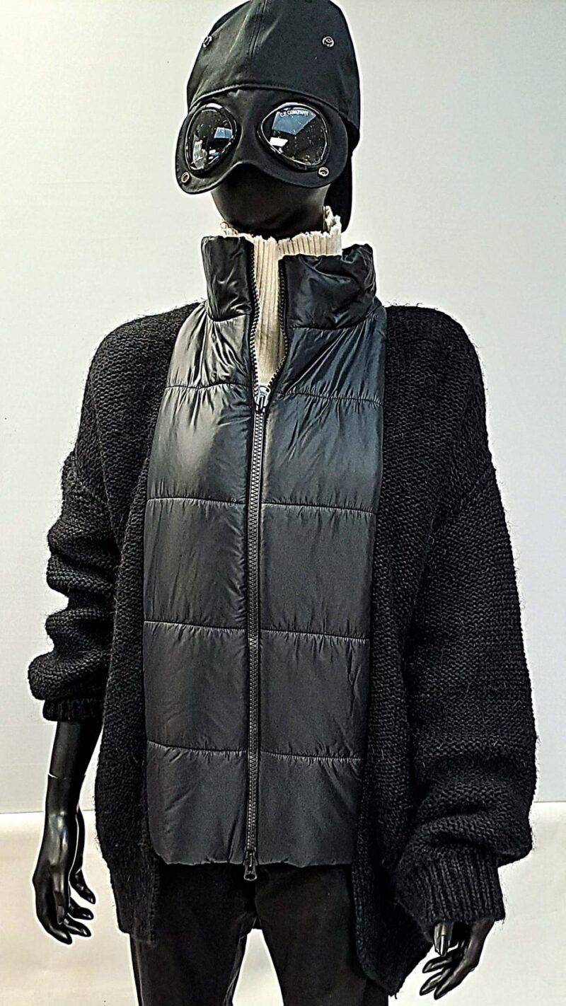 Czarny cardigan 10 DAYS 20-654-9103